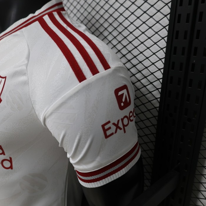Player Version 2026-2027 Liverpool Away White Soccer Jersey Football Shirt