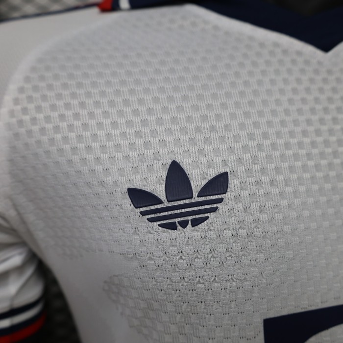 Player Version 2026-2027 Bayern Munich Away White Soccer Jersey Bayern Munchen Football Shirt