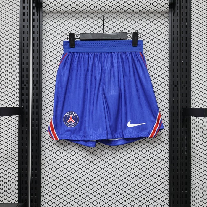 Player Version 2026-2027 PSG Home Soccer Shorts Paris Football Shorts