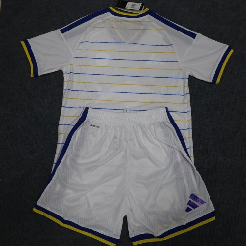 Player Version Adult Uniform 2026-2027 Leeds United Home Soccer Jersey Shorts Men's Football Set