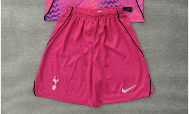 Fan Version 2026-2027 TOT Pink Goalkeeper Soccer Shorts Football Shorts