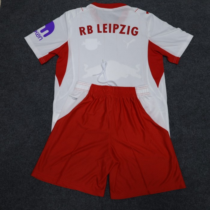 Player Version Adult Uniform 2026-2027 RB Leipzig Home Soccer Jersey Shorts Men's Football Kit