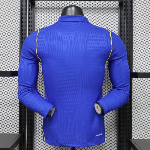 Long Sleeve Player Version 2026-2027 Chelsea Home Soccer Jersey Football Shirt