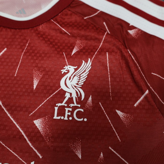 Player Version Adult Uniform 2026-2027 Liverpool Home Soccer Jersey Shorts Men's Football Kit