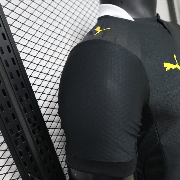 Player Version 2026-2027 Borussia Dortmund Away Black Soccer Jersey BVB Football Shirt