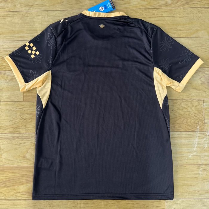Fan Version 2026-2027 Manchester City Away Black Soccer Jersey Man City Football Shirt