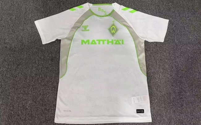 Fan Version 2026-2027 Werder Bremen Away White Soccer Jersey Football Shirt