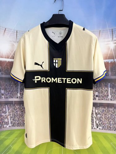 Fan Version 2026-2027 Parma Calcio Home Soccer Jersey Football Shirt