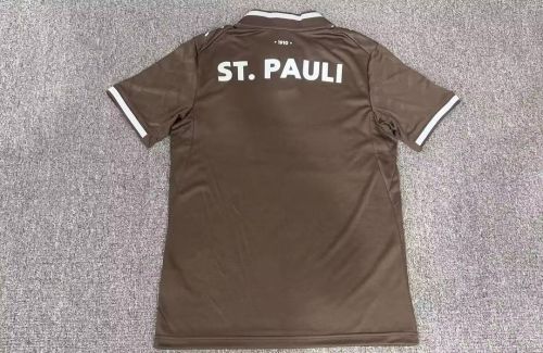 Fan Version 2026-2027 St. Pauli Home Soccer Jersey Football Shirt