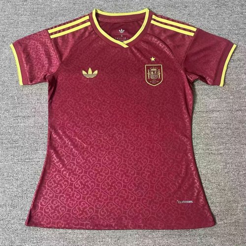 Women Fan Version 2026 Spain Third Away Soccer Jersey Girl Football Shirt
