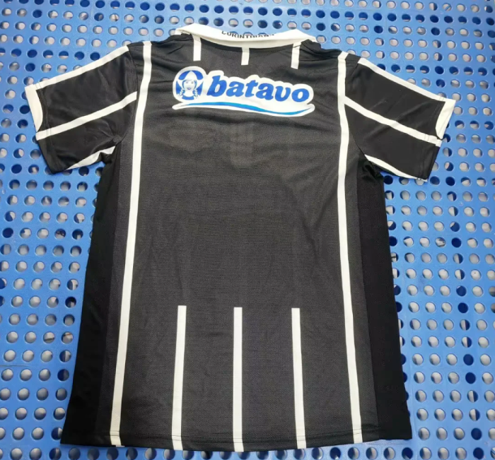 Retro Jersey 2009 Corinthians Away Black Soccer Jersey Vintage Football Shirt