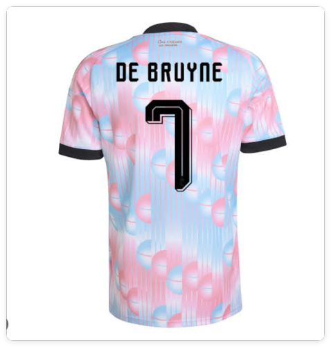 Player Version 2026 BEL Kevin De Bruyne 7 Away Soccer Jersey Football Shirt