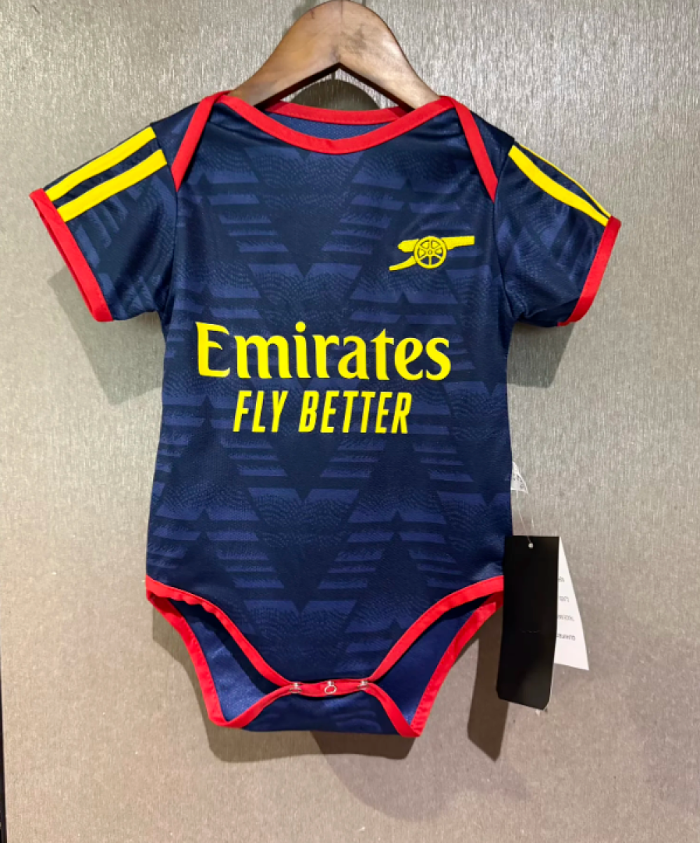 Baby Cloth 2026-2027 Arsenal Away Soccer Jersey Baby Onesies