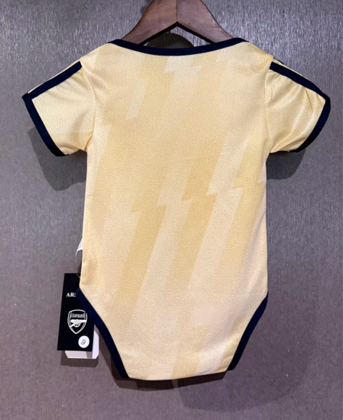 Baby Cloth 2026-2027 Arsenal Third Away Soccer Jersey Baby Onesies