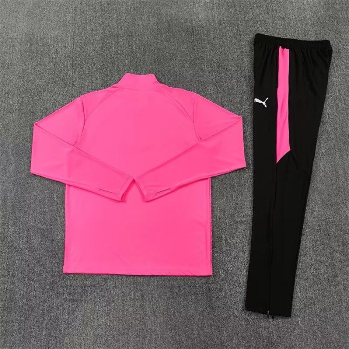 2026-2027 Portugal Pink Soccer Training Sweater Jacket Football Jacket and Pants
