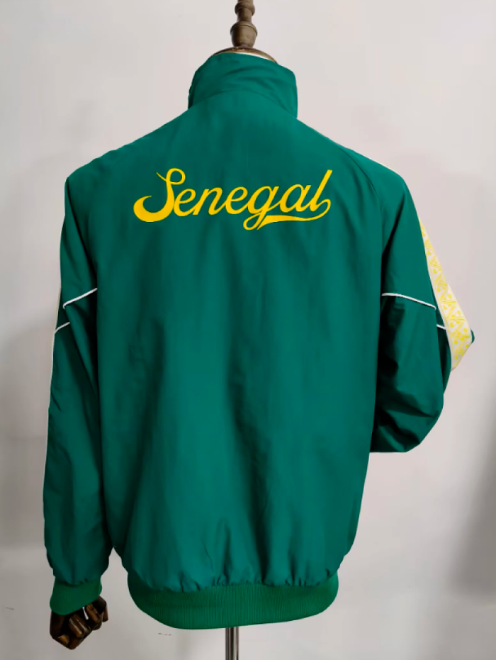 2026 Senegal Green Soccer Windbreaker Jacket Football Jacket