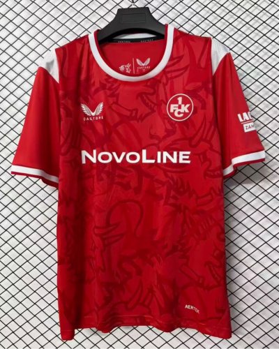 Fan Version 2026-2027 1. FC Kaiserslautern Home Soccer Jersey Football Shirt