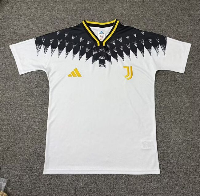 Maillot Juve Shirt Fans Version 2026-2027 Juventus White Soccer Training Jersey Football Shirt