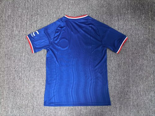 Fans Version 2026-2027 Manchester United Away Blue Soccer Jersey Man United Football Shirt