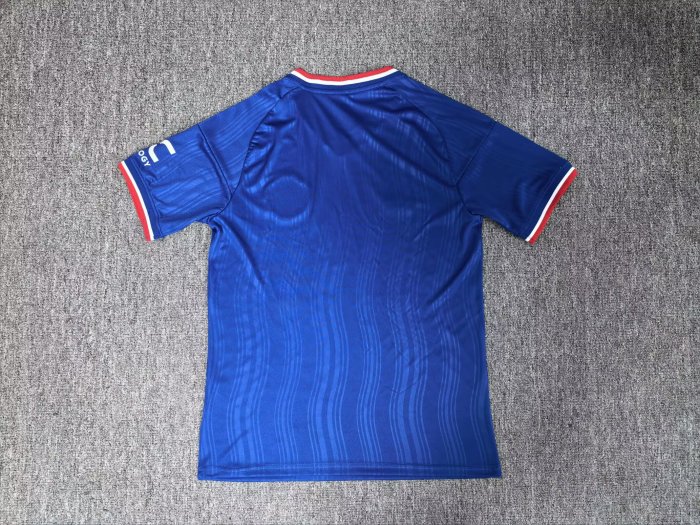 Fans Version 2026-2027 Manchester United Away Blue Soccer Jersey Man United Football Shirt