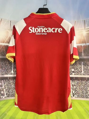 Fan Version 2026-2027 Doncaster Rovers Home Soccer Jersey Football Shirt