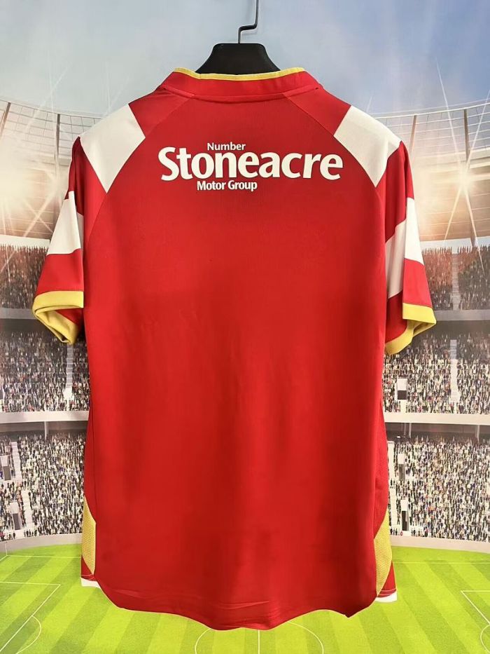 Fan Version 2026-2027 Doncaster Rovers Home Soccer Jersey Football Shirt