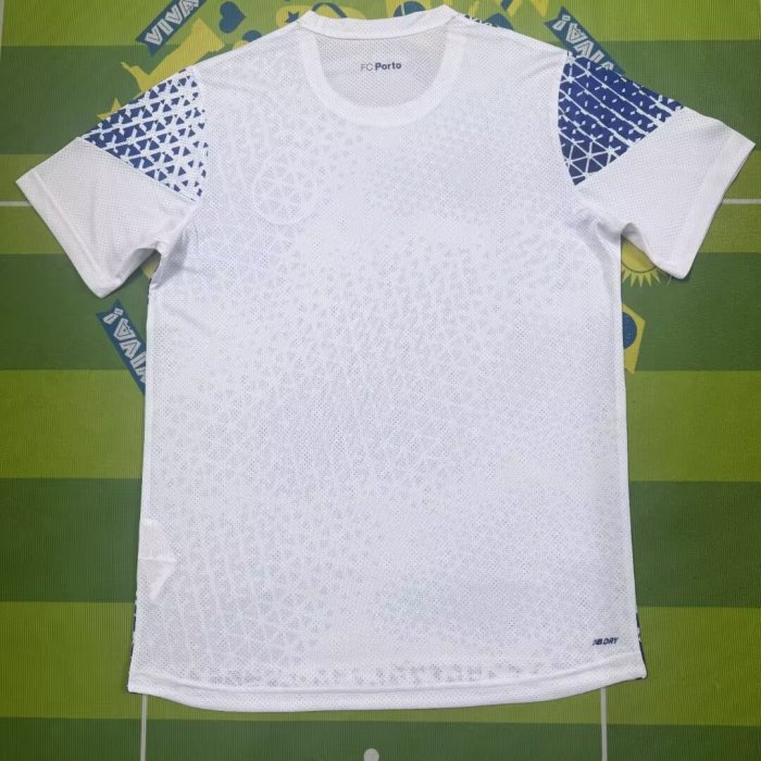 Fan Version 2026-2027 Porto White/Blue Soccer Pre-match Jersey Football Shirt