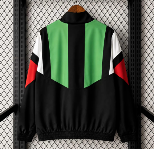 2026 Mexico Black/Green Soccer Windbreaker Jacket Football Jacket