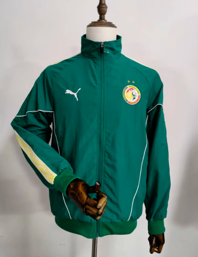 2026 Senegal Green Soccer Windbreaker Jacket Football Jacket
