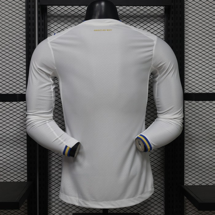 Long Sleeve Player Version 2026-2027 Olympique de Marseille Home Soccer Jersey Football Shirt