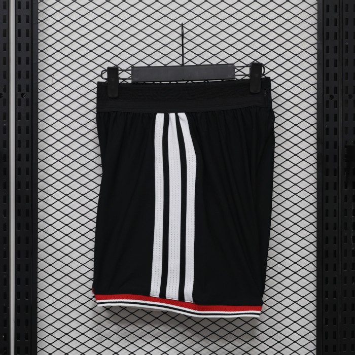 Player Version 2026-2027 Manchester United Away Black Soccer Shorts Football Shorts