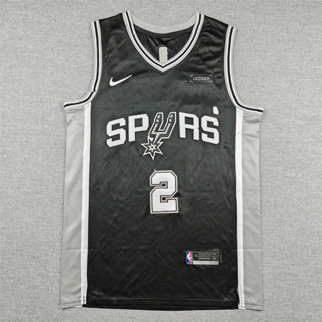San Antonio Spurs 2 HARPER Black NBA Jersey Basketball Shirt