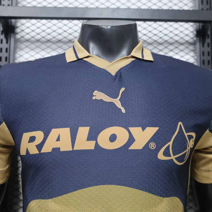 with All Sponor Logos Player Version 2026-2027 Club America Aguilas Away Soccer Jersey Football Shirt