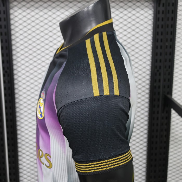 Player Version 2026-2027 Real Madrid Black/White/Purple Soccer Jersey Real Football Shirt