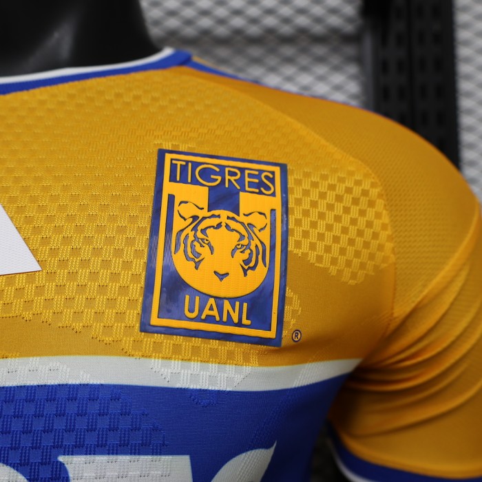 Player Version 2026-2027 Tigres UANL Home Soccer Jersey Football Shirt