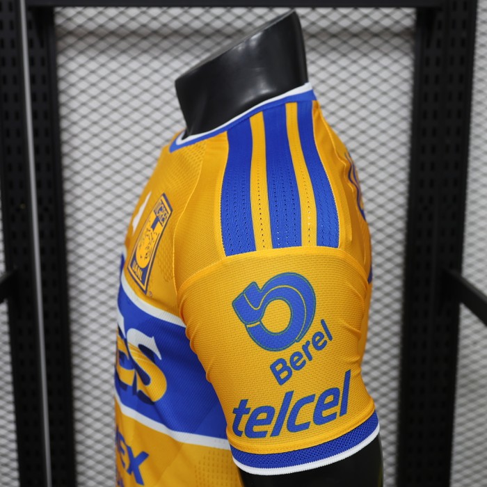 Player Version 2026-2027 Tigres UANL Home Soccer Jersey Football Shirt