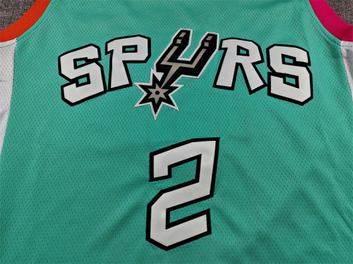 2023 City Edition San Antonio Spurs 2 HARPER Green NBA Jersey Basketball Shirt