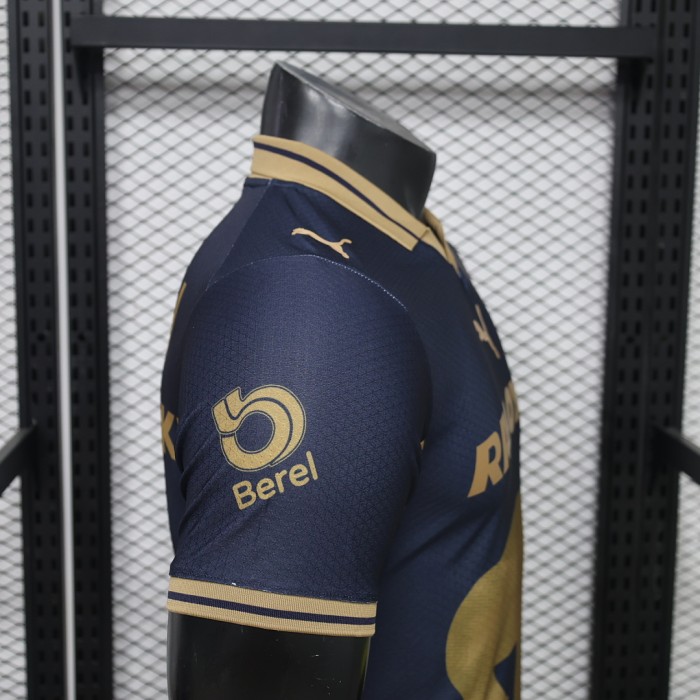 with All Sponor Logos Player Version 2026-2027 Club America Aguilas Away Soccer Jersey Football Shirt