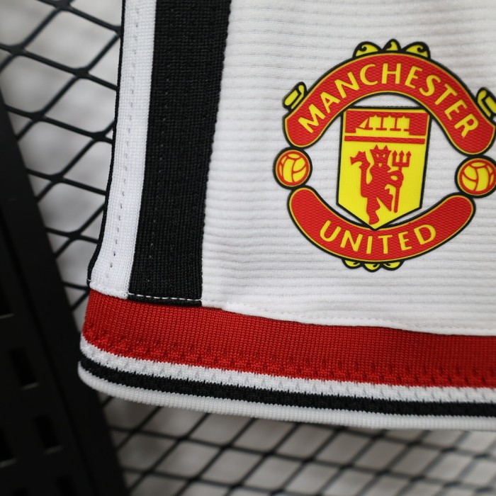 Fan Version 2026-2027 Manchester United Home Soccer Shorts Football Shorts