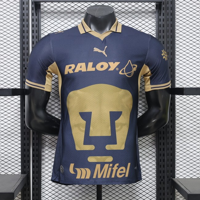 with All Sponor Logos Player Version 2026-2027 Club America Aguilas Away Soccer Jersey Football Shirt