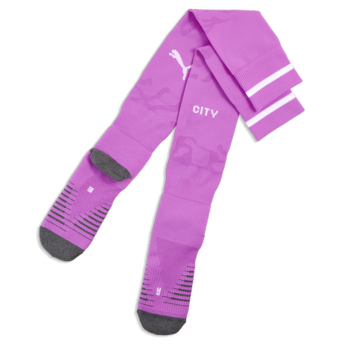 Youth/Adult 2026-2027 Manchester City Purple Goalkeeper Soccer Socks Football Socks