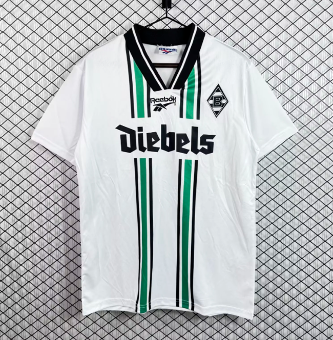 Retro Jersey 1996-1997 Borussia Monchengladbach Home Soccer Jersey Football Shirt