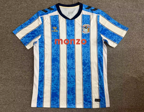 Fans Version 2026-2027 Coventry City Blue/White Soccer Jersey Football Shirt
