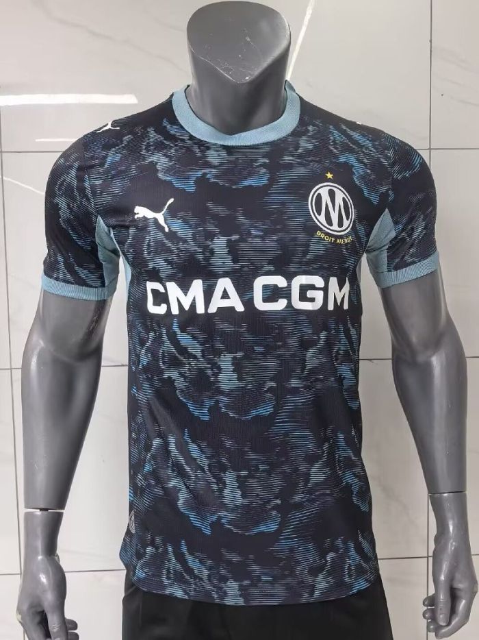 Fan Version 2026-2027 Olympique de Marseille Away Soccer Jersey Football Shirt