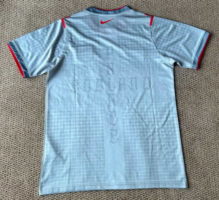 Fan Version 2026 England Light Blue Palace Version Soccer Training Jersey Football Shirt
