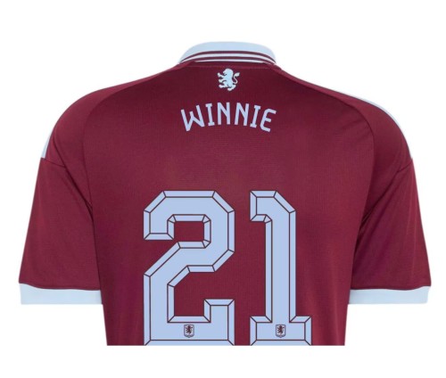 Fan Version 2026-2027 Aston Villa WINNIE 21 Home Football Shirt Soccer Jersey