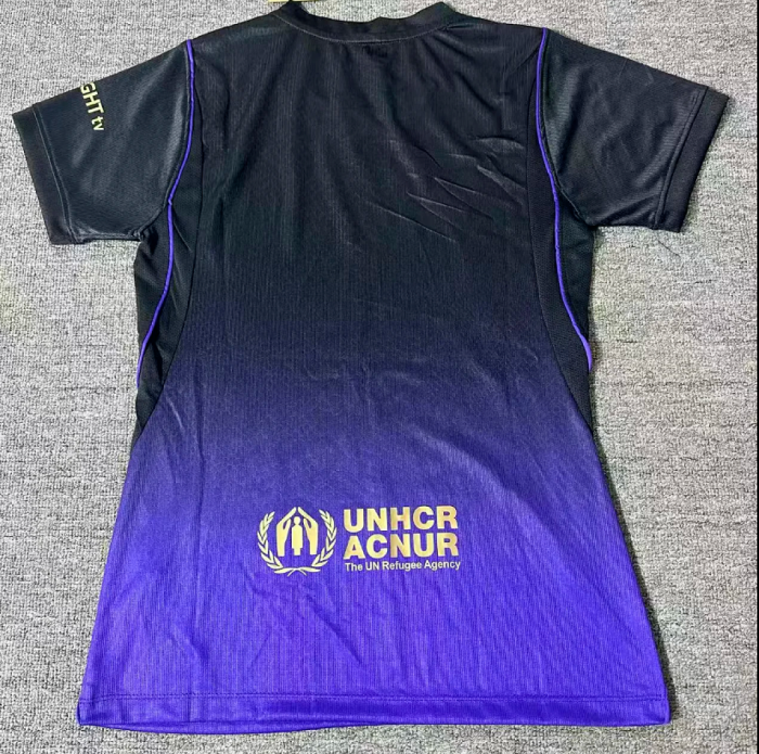 Women 2026-2027 Barcelona Away Black/Purple Soccer Jersey Girl Football Shirt