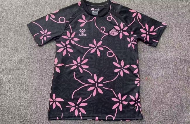 Fans Version 2026-2027 Sunderland Black/Pink Soccer Training Jersey Football Shirt