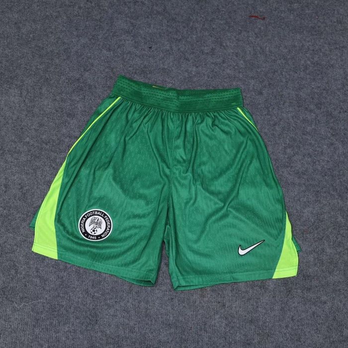 Player Version 2026-2027 Nigeria Home Soccer Shorts Football Shorts