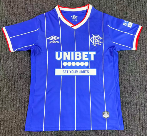 Fan Version 2026-2027 Rangers Home Soccer Jersey Football Shirt